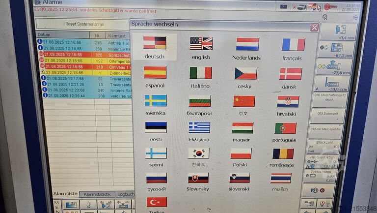 Spritzgießmaschine BATTENFELD TM 400-3400