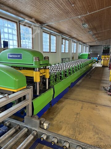 Anlage zur Herstellung von Dachelementen SINTECH OY in TRIMO 