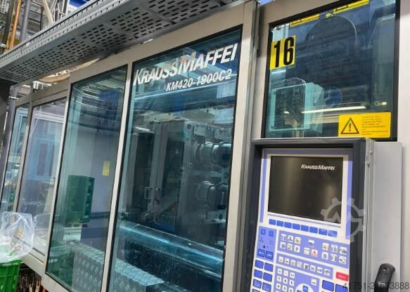 Spritzgießmaschine KraussMaffei KM 420-1900 C2 MC4
