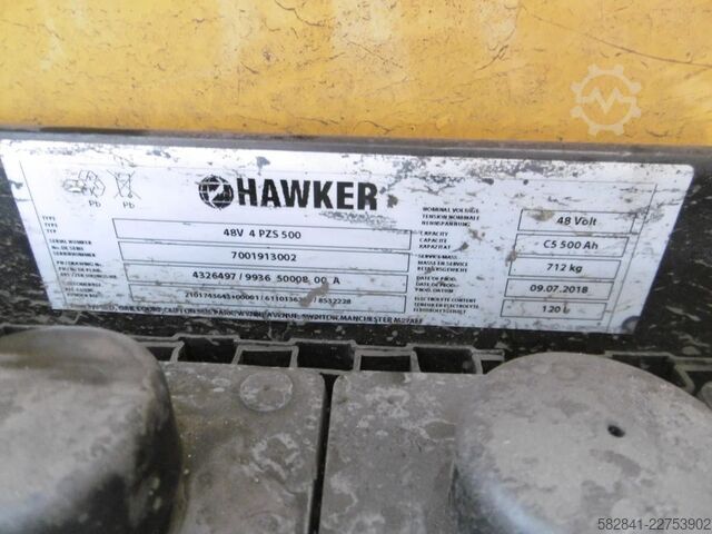 Elektro-Gabelstapler 3-Rad YALE ERP  15 VT