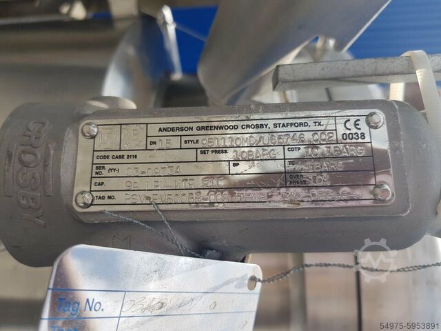 Stainless steel tank Pressure vessel Tank 10561