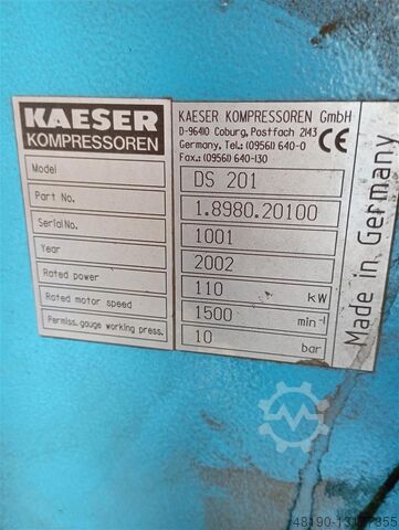Schraubenkompressor Kaeser DS 201