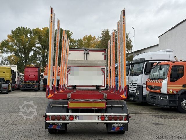 Holztransport Anhänger KOTSCHENREUTHER TKG218 Holzanhänger 2 Achse Leergewicht 3.750 Kg