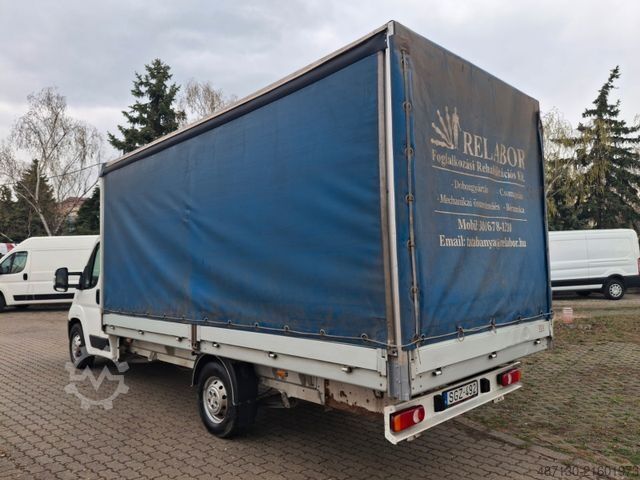 Curtain sider van CITROEN Jumper 35 Heavy L4 HDI 165