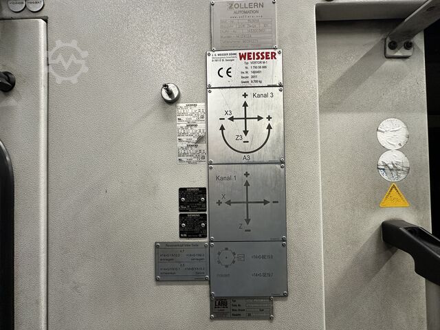 Vertikaldrehmaschine WEISSER Vertor M1