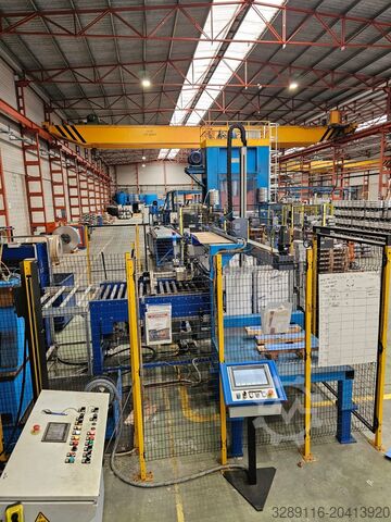 Komplette Coil-Zuführung für die Scheibenproduktion TIMAC TZZ-1604