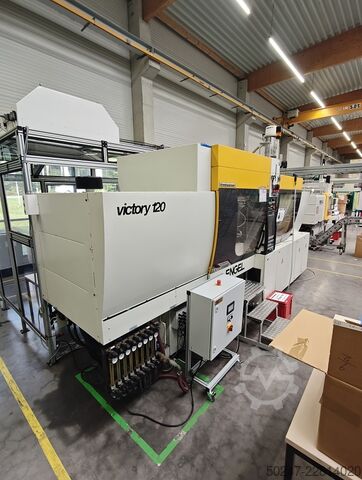 Injection molding machine ENGEL victory 330H/80W/120 combi