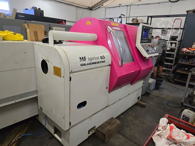 Cnc-Dreh- und FrÀszentrum DMG GILDEMEISTER MF Sprint 65