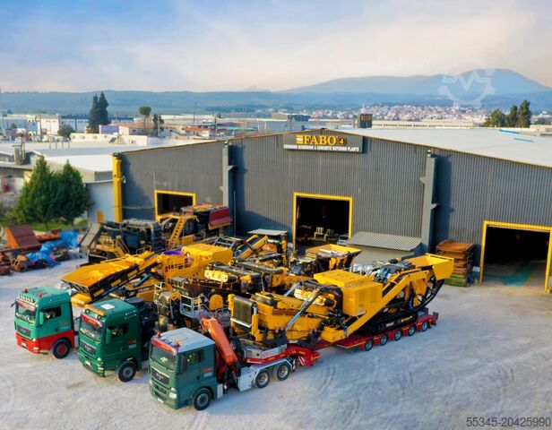 Mobile crushing plant / Screening plant FABO Mobile Crushing Plant Mobile Crushing and Screening Plant