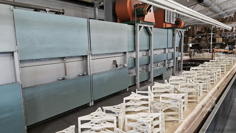 Tunnelofen für das Brennen von Keramik  