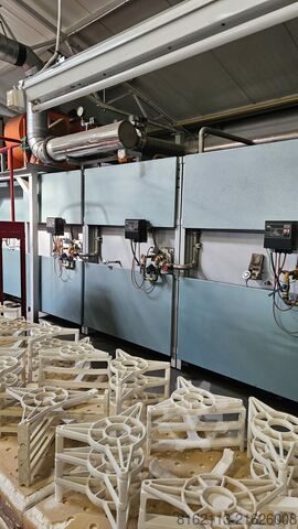 Tunnelofen für das Brennen von Keramik  