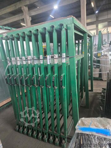 Glaslagerregal, 10 Fächer Hegla 