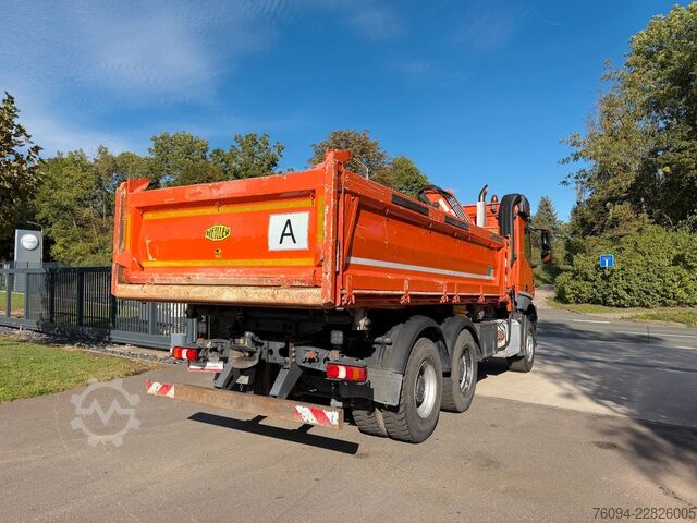 Kipper LKW MERCEDES-BENZ Arocs 2642 6x4 Meiller Kipper KRAN FUNK