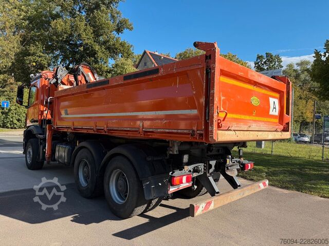 Kipper LKW MERCEDES-BENZ Arocs 2642 6x4 Meiller Kipper KRAN FUNK