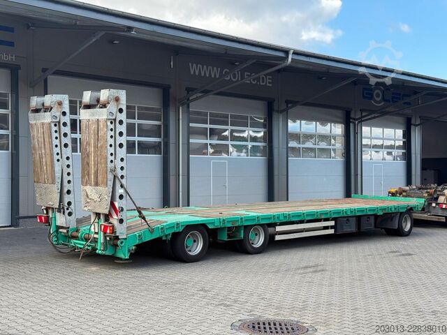Tieflader Anhänger MÜLLER-MITTELTAL N&S FZ-Bau TLPL30 Tieflader Anh. hydr. Laderampe