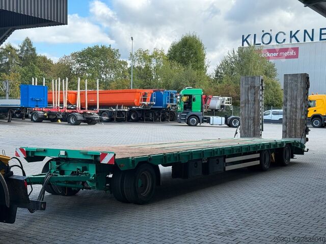 Tieflader Anhänger MÜLLER-MITTELTAL N&S FZ-Bau TLPL30 Tieflader Anh. hydr. Laderampe
