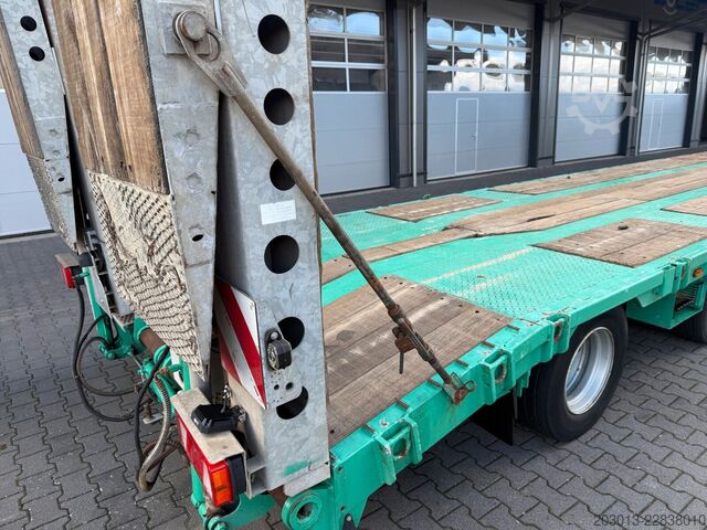 Tieflader Anhänger MÜLLER-MITTELTAL N&S FZ-Bau TLPL30 Tieflader Anh. hydr. Laderampe