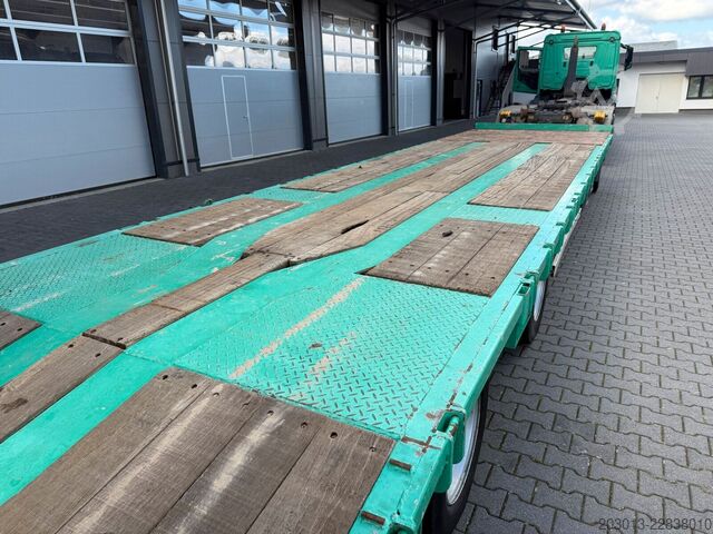 Tieflader Anhänger MÜLLER-MITTELTAL N&S FZ-Bau TLPL30 Tieflader Anh. hydr. Laderampe