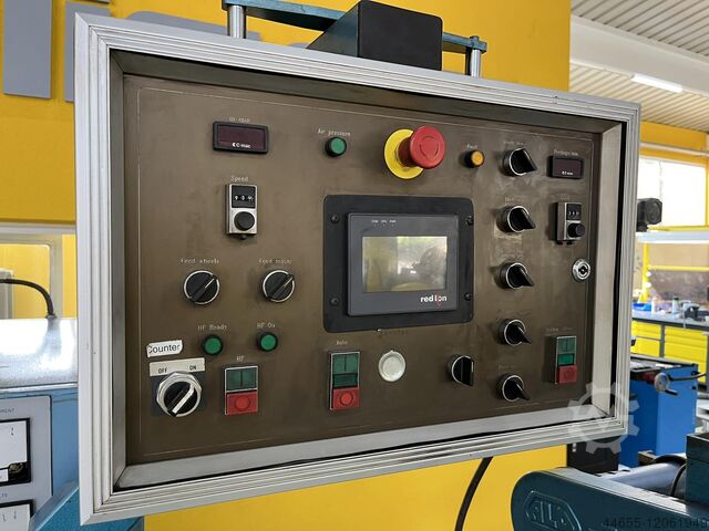 Setting and induction of hacksaw blades ALO Teknik 690-81