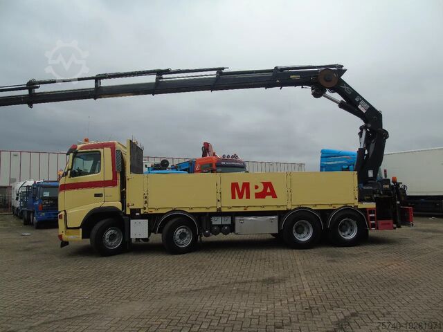 Crane truck Volvo FH 440 + HIAB 422 E-7 + 8X4 + PERFECT CONDITION