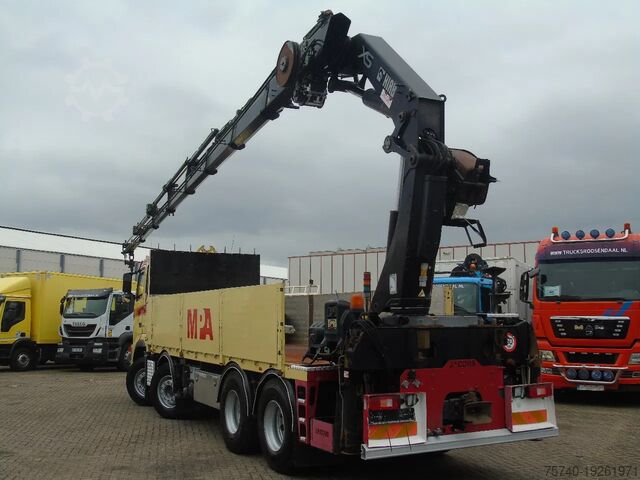 Crane truck Volvo FH 440 + HIAB 422 E-7 + 8X4 + PERFECT CONDITION