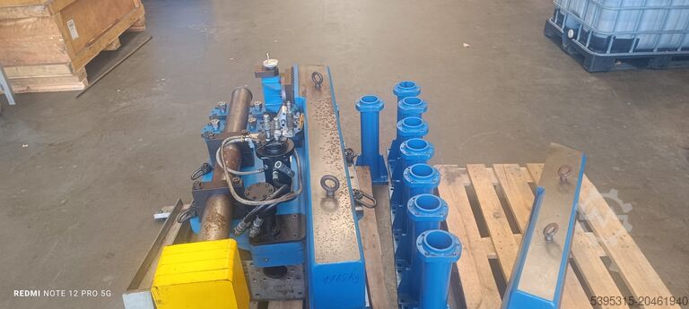 Transportable Flanschendrehmaschine Climax FF8000