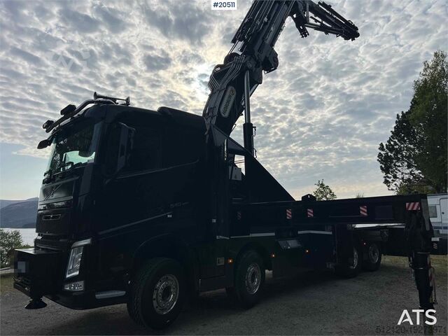 Crane Volvo FH 540 8x2 Crane truck w/ 165 t/m HIDROKON crane w
