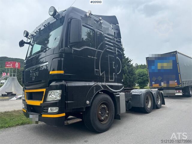 Standard tractor MAN TGX 28.440 Tractor Unit, repair object.