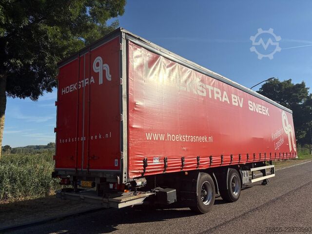 Curtain sided Tracon Trailers TO.S 1518 Tautliner / 2-Axle / Steering / Sideb...
