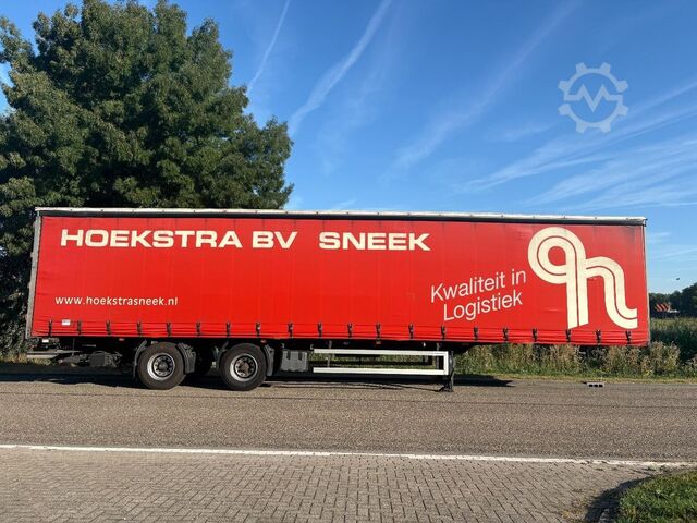 Curtain sided Tracon Trailers TO.S 1518 Tautliner / 2-Axle / Steering / Sideb...