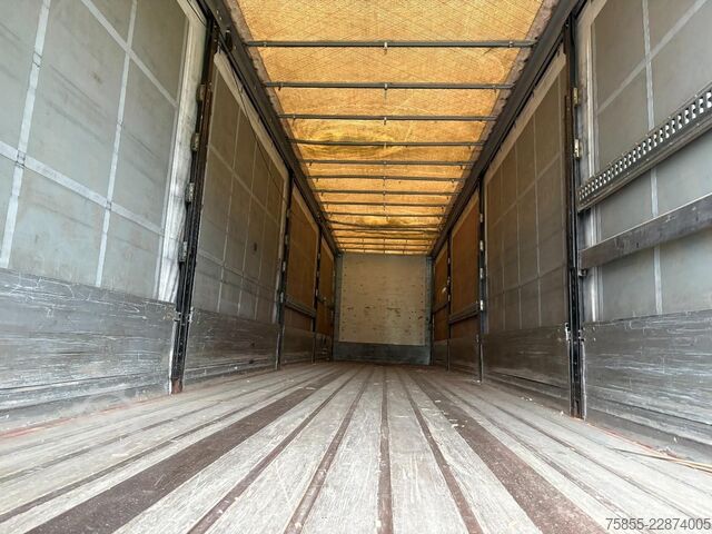 Curtain sided Groenewegen DRO-14-20 B 2-Axle Tautiner / BPW Axles / Steer...