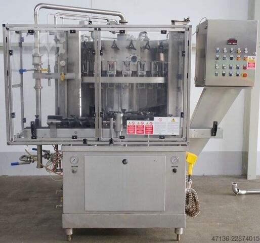 24er Druckfüller Sekt und Wein BC bottling canning MAXIMA RPA 24