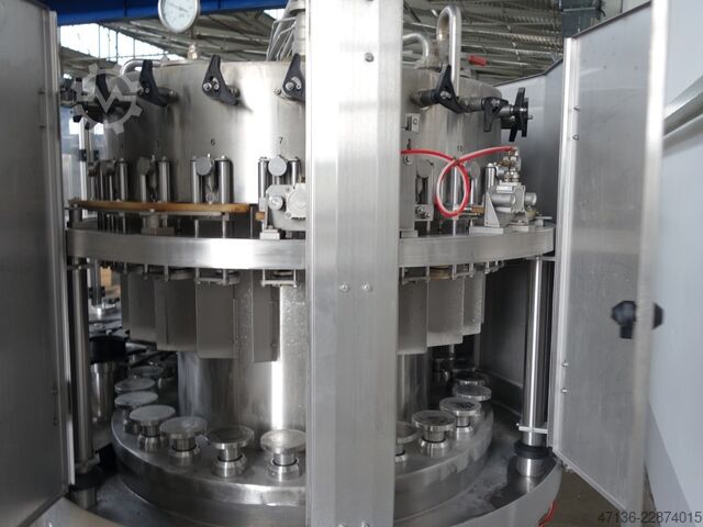 24er Druckfüller Sekt und Wein BC bottling canning MAXIMA RPA 24