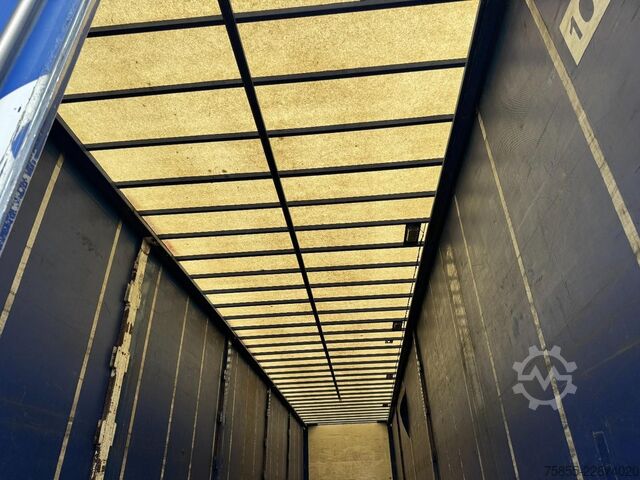 Semi-Tieflader Meert Semi Curtainside / SAF / Double Tires