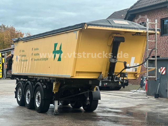Tipper semitrailer KEMPF SKM 35/4 Thermo-Alu-Mulde Schiebeverdeck Lift