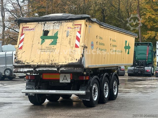Tipper semitrailer KEMPF SKM 35/4 Thermo-Alu-Mulde Schiebeverdeck Lift