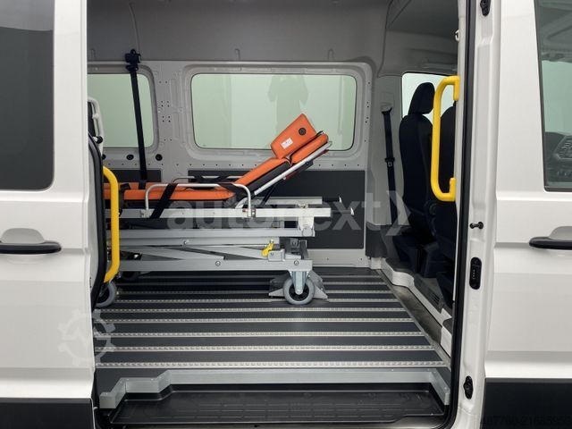 Kleinbus VOLKSWAGEN Crafter 35 Rollstuhl-Lift *LIEGE/TRAGESTUHL* KAM