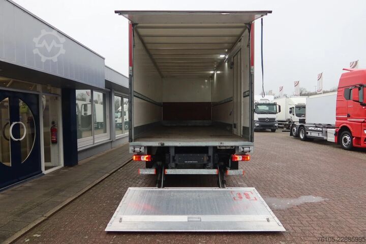 Box body Mercedes-Benz Atego 1218 Bakwagen + Laadklep DHollandia 1500kg
