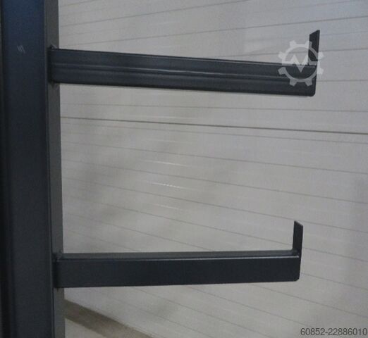 Cantilever rack 3,91 lfm. Kragarmregal doppelseitig Langgutregal 200 cm Hoch