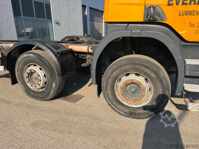 Fahrgestell mit Fahrerhaus Scania P380 **BELGIAN TRUCK-BIG AXXLES-FULL STEEL**