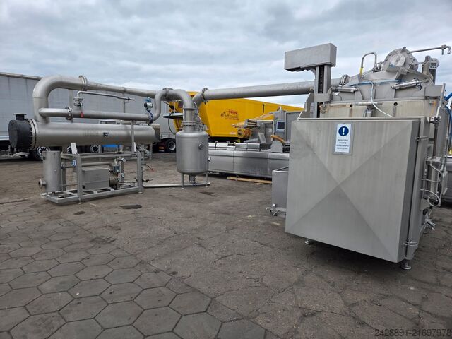 Complete vacuum mixing line Alco Food Machines AMP 1700N-D-HP, LN 425 Y MM, WT-36-50-2