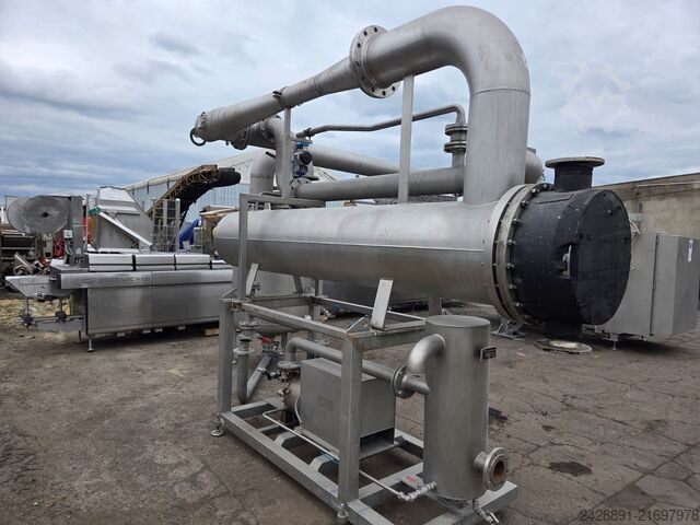 Complete vacuum mixing line Alco Food Machines AMP 1700N-D-HP, LN 425 Y MM, WT-36-50-2