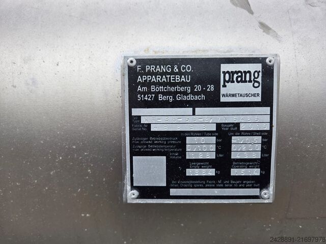 Complete vacuum mixing line Alco Food Machines AMP 1700N-D-HP, LN 425 Y MM, WT-36-50-2