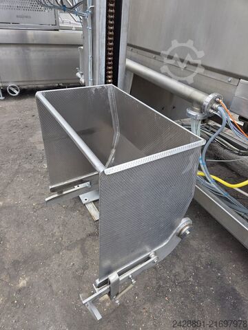Complete vacuum mixing line Alco Food Machines AMP 1700N-D-HP, LN 425 Y MM, WT-36-50-2