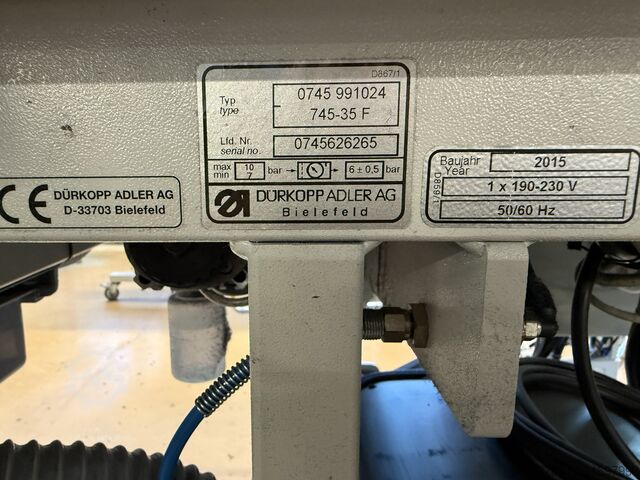 Sewing machine - pocket welding automate Dürkopp Adler 745-35 F