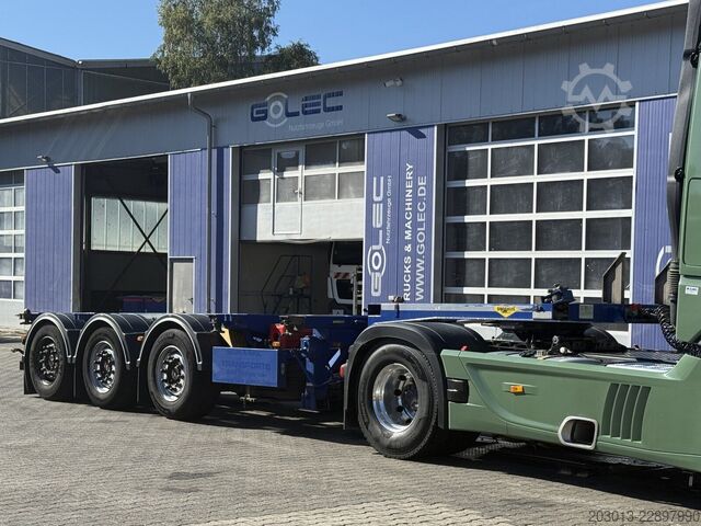 Auflieger-Wechselfahrgestell BROSHUIS MFCC-HD L2C8 Containerauflieger