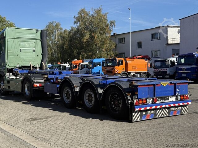 Auflieger-Wechselfahrgestell BROSHUIS MFCC-HD L2C8 Containerauflieger
