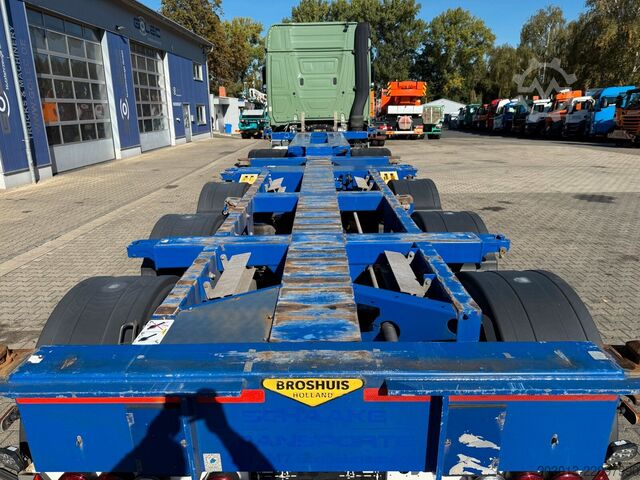 Auflieger-Wechselfahrgestell BROSHUIS MFCC-HD L2C8 Containerauflieger
