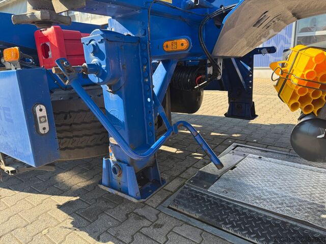 Auflieger-Wechselfahrgestell BROSHUIS MFCC-HD L2C8 Containerauflieger