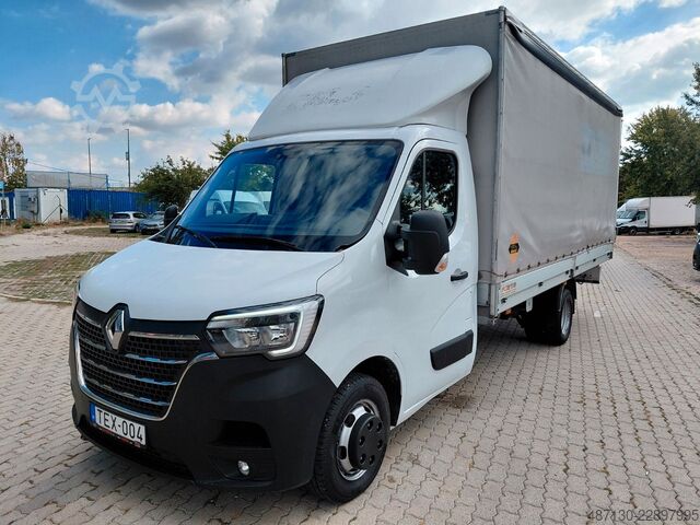Transporter mit Pritsche & Plane RENAULT Master L4P4 165 TwinWheel RWD Pack Comfort